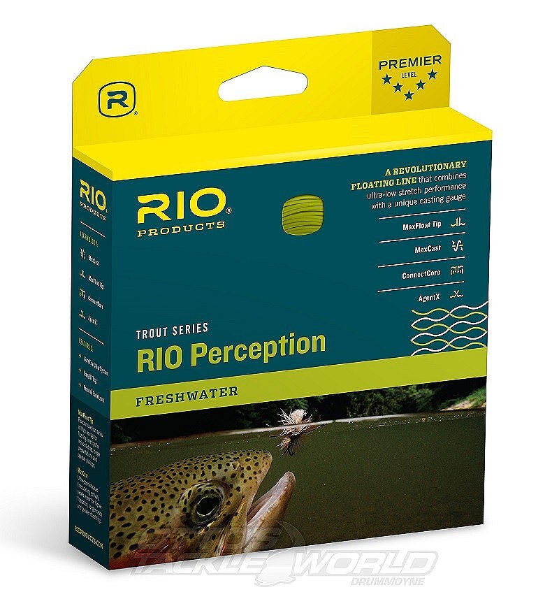 RIO Perception Fly Line Green/Camo/Tan