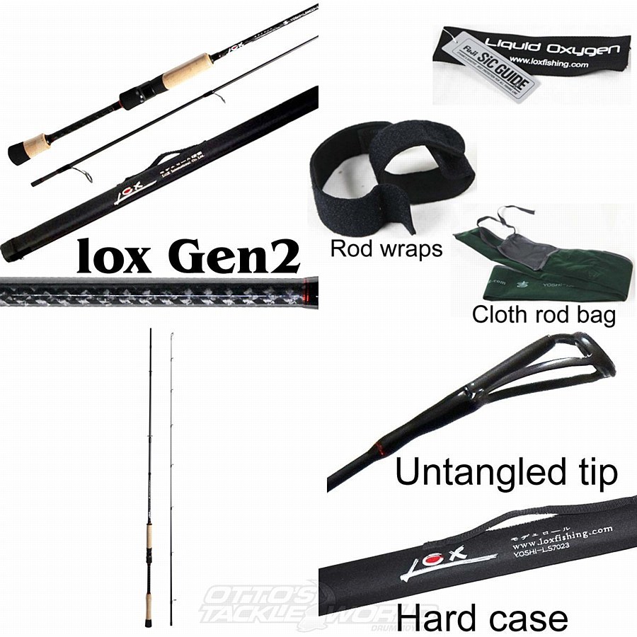 Lox Yoshi Gen III Ultra Light Spin Rod – Anglerpower Fishing Tackle
