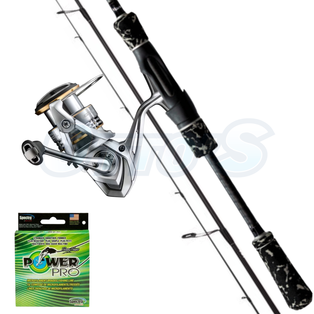 Shimano Sedona and Wilson Blade N Tails Combos