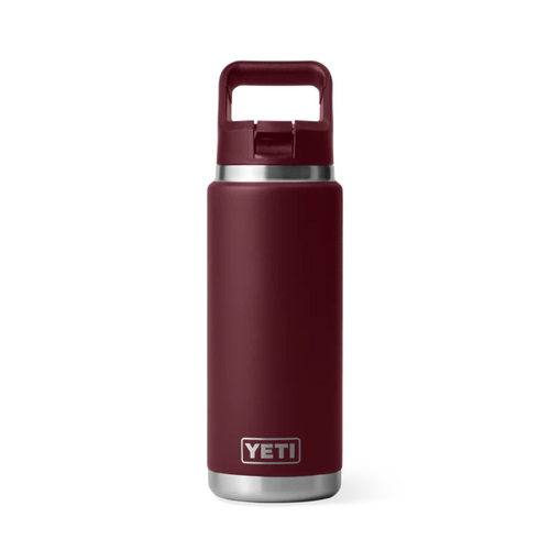 Yeti Rambler 26oz (760ml) Straw Bottle Wine Vine Red