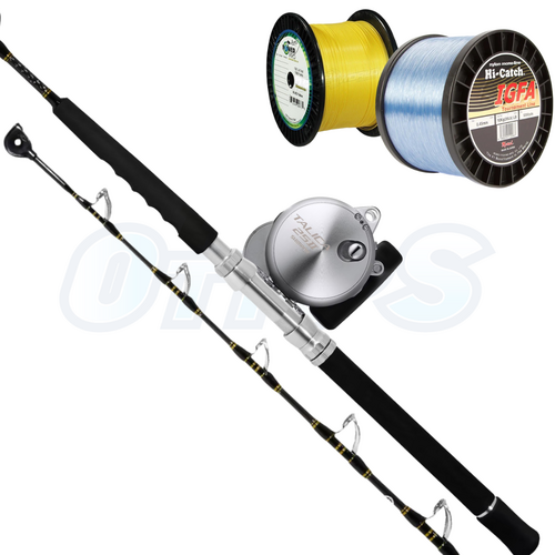 Shimano Speedmaster & Talica 24kg LBG Kingfish Livebait Fishing Combo