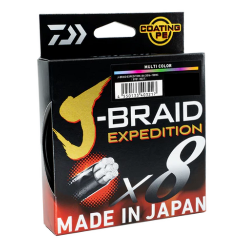 Daiwa J-BRAID EXPEDITION X8 500 Multi BRAIDED FISHING LINE