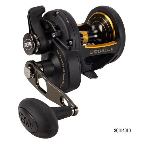 Penn SQLII40LD Squall II 40 LD Overhead Fishing Reel