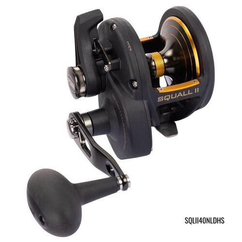 Penn SQLII40NLDHS Squall II 40 NLDHS Overhead Fishing Reel