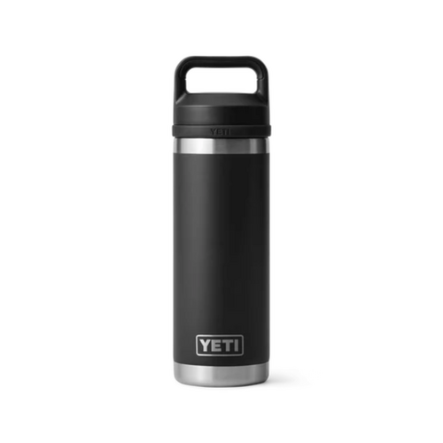 Yeti Rambler 18oz (532ml) Bottle Black w/ Chug Cap