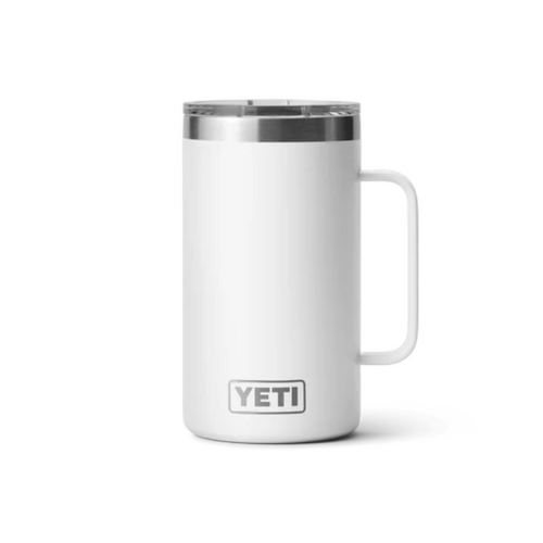 Yeti Rambler 24oz Mug MS White