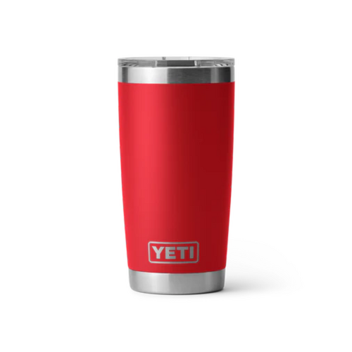 Yeti Rambler 20oz w/MS Lid Rescue Red