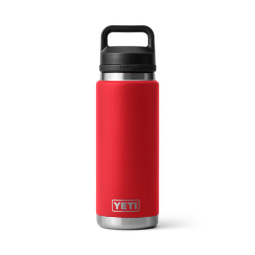 Yeti Rambler 26oz Bottle Chug Rescue Red