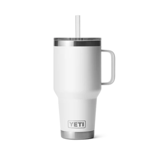 Yeti Rambler 35 oz Straw Mug White