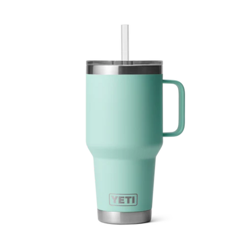 Yeti Rambler 35 oz Straw Mug Seafoam