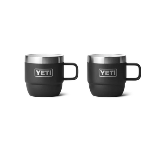 Yeti Rambler 6 oz Espresso Mug 2Pk Black