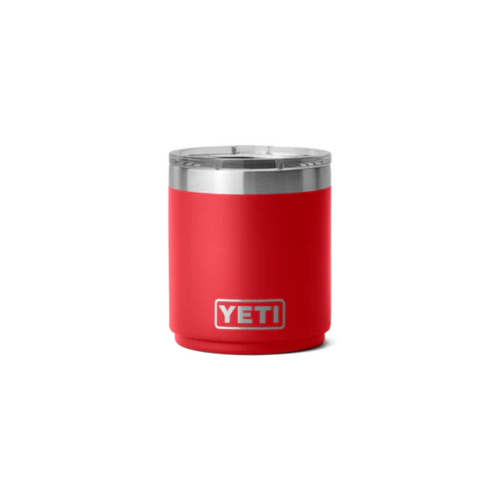 Yeti Rambler 10 oz Lowball 2.0 MS Rescue Red