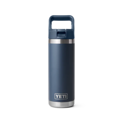 Yeti Rambler 18oz Straw Bottle Navy