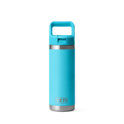 Yeti Rambler 18oz Straw Bottle Reef Blue