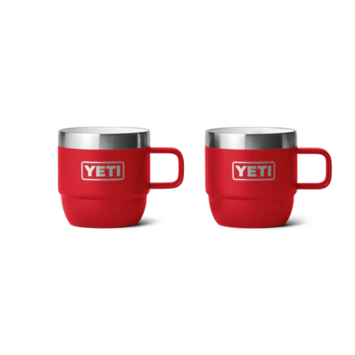 Yeti Rambler 6 oz Espresso Mug 2Pk Rescue Red