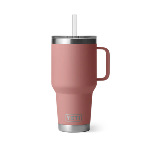 Rambler 35 oz Straw Mug Sandstone Pink