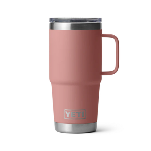 Rambler 20 oz Travel Mug Sandstone Pink