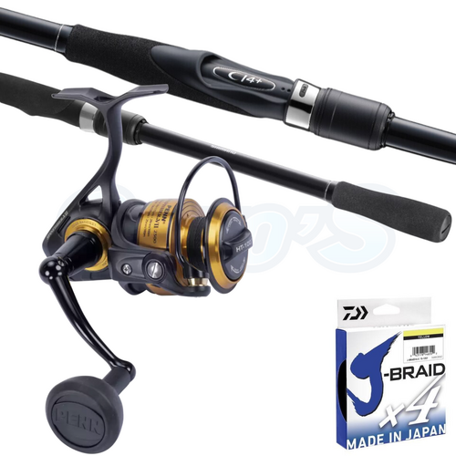 Shimano Borderless & Penn Spinfisher Rockfishing Blackfish Combo