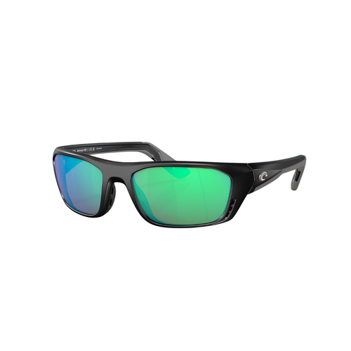 Costa WhiteTip Sunglasses Matte Black, Green Lens 580G