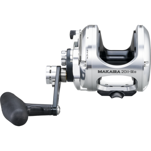 Okuma Makaira Overhead 50AIISEa Silver Fishing Reel