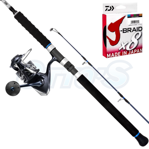 Stradic SW & Saltist Swains Reef Heavy Jigging Fishing Combo